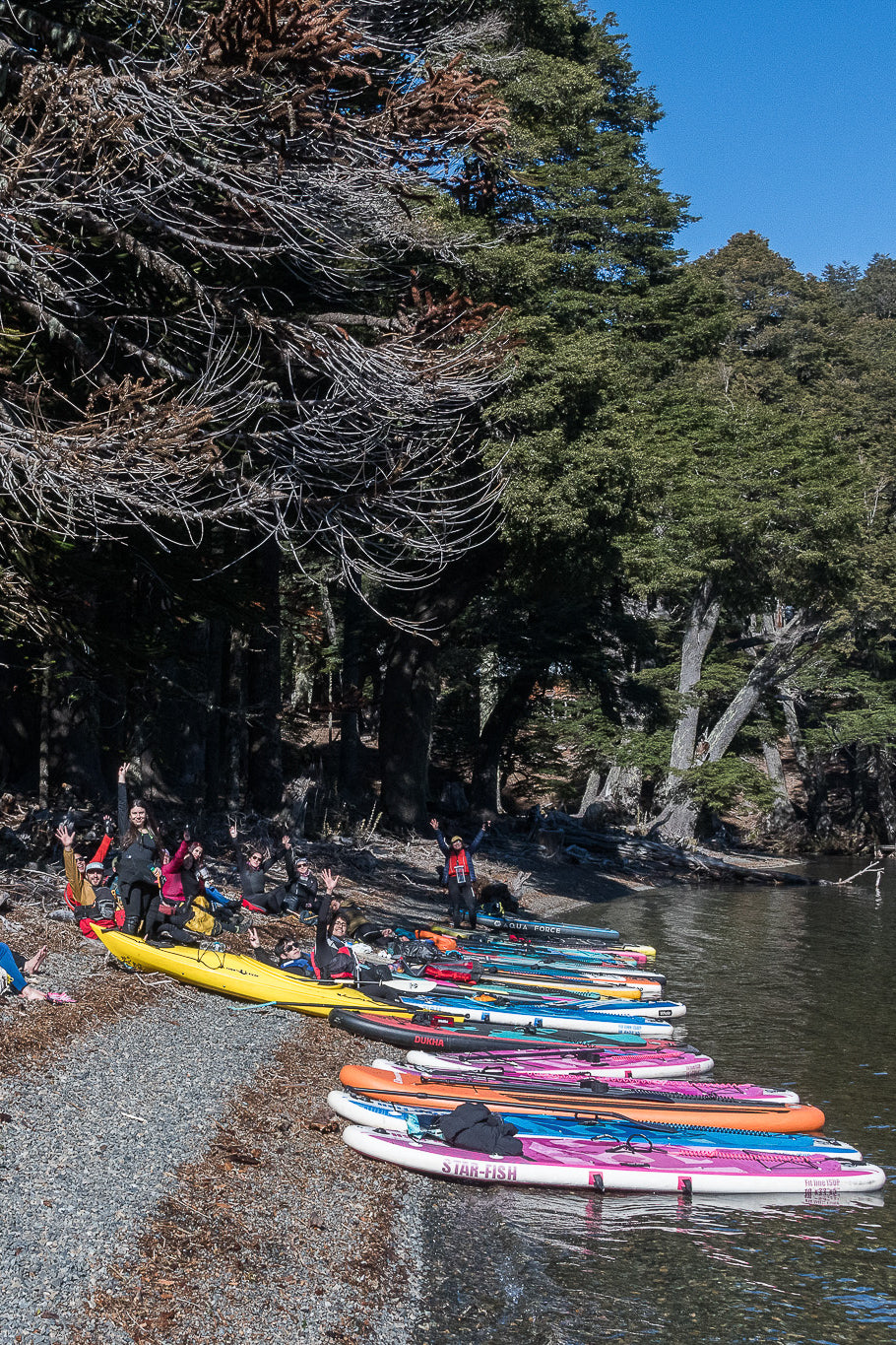 Travesía SUP Lago Icalma