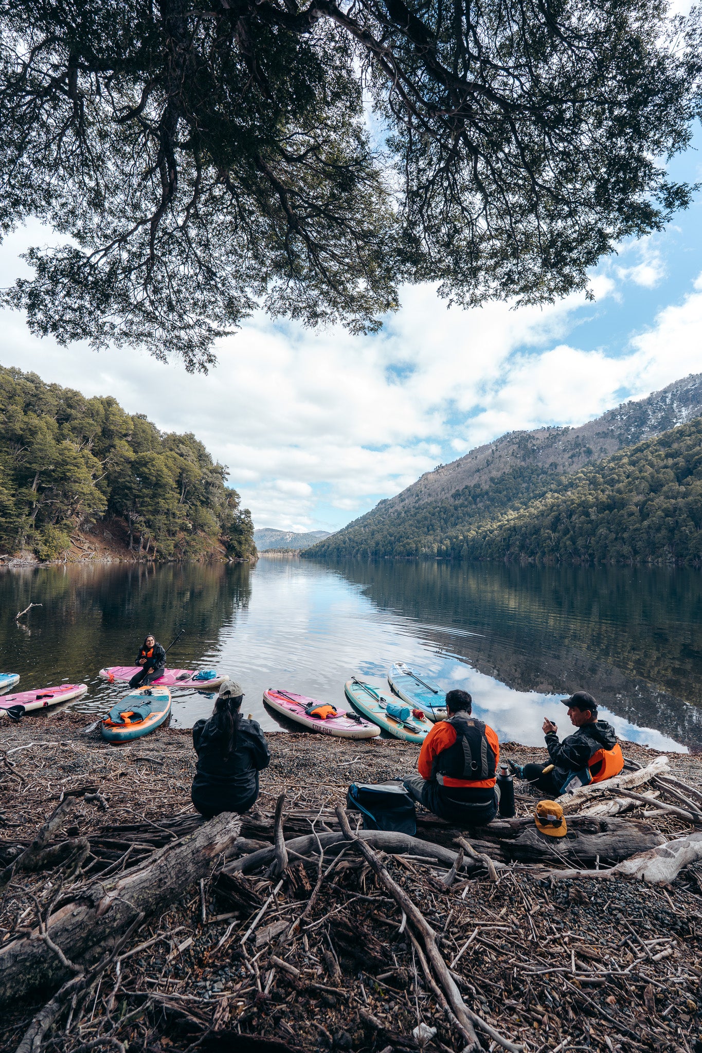 Travesía SUP Lago Icalma