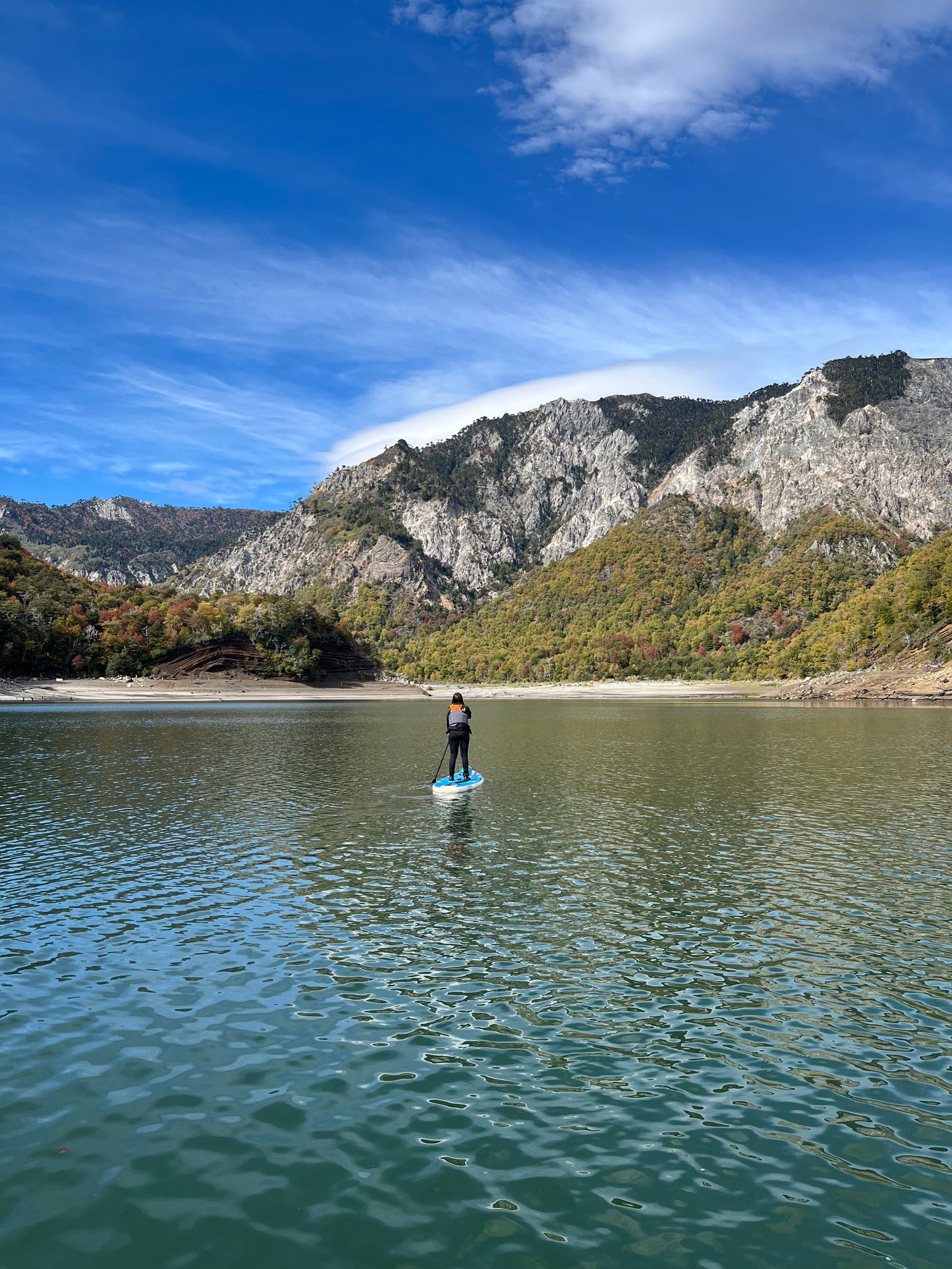 Travesía SUP Laguna Verde, Parque Conguillío